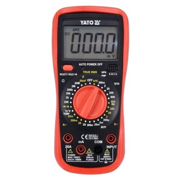 Мультиметр TrueRMS YT-73083 частота+емкость+температура+удержание