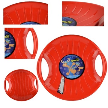 ŚLIZGACZ ŚLIZG DLA DZIECI TALERZ NA ŚNIEG