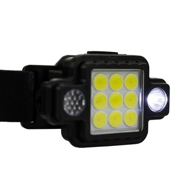 ФАР аккумуляторный 2в1, USB-C, 5 режимов, LED COB + CREE 5Вт 400лм