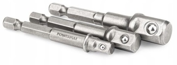 НАБОР ШЕСТИГРАННЫХ ПЕРЕХОДНИКОВ ДЛЯ НАСАДОК ДЛЯ ОТВЕРТОК