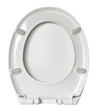 Сиденье для унитаза МЕДЛЕННО ЗАКРЫВАЮЩЕЕСЯ для DELFI, жесткое