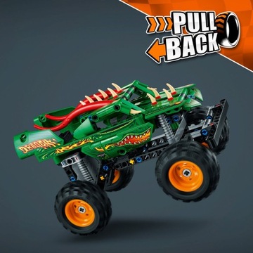 LEGO TECHNIC Monster Jam Дракон 2 в 1 42149