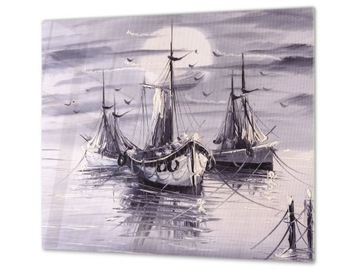 duża szklana deska hartowana 60x52 rysunek