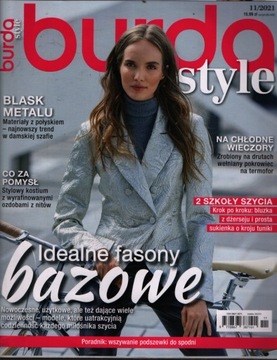 11/2021 BURDA style + wykroje