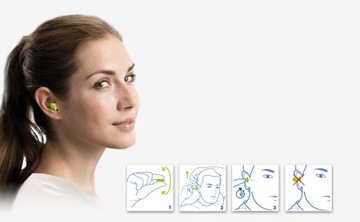 Беруши Moldex PuraFit 7700 для сна 50 пар