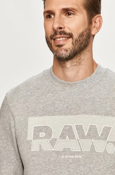 G-Star Raw bluza bez kaptura szara rozmiar XL S616
