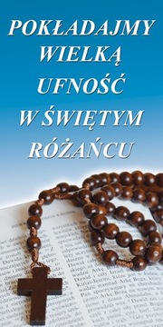 BANER RÓŻAŃCOWY - 75 x 150 cm - WZÓR 131