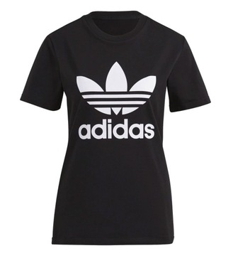 T-shirt Damski adidas GN2896 TREFOIL Czarny 38