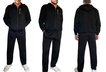 ТЕПЛЫЙ МУЖСКОЙ СПОРТИВНЫЙ толстовка с КАПЮШОНОМ 2560 графит М