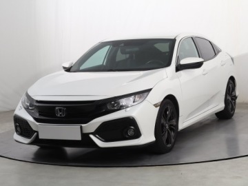 Honda Civic X Hatchback 5d 1.0 VTEC Turbo 129KM 2017 Honda Civic 1.0 VTEC Turbo, Salon Polska, zdjęcie 1