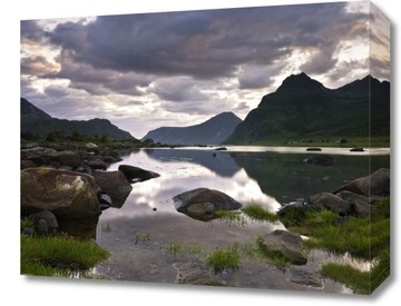Obraz 50x40cm Norweski fiord 6, Assaf Frank