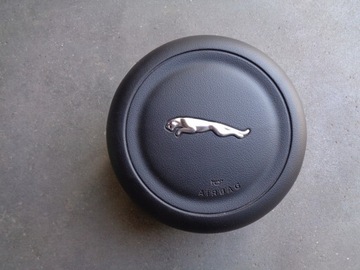 PODUSZKA KIEROWCY AIRBAG CZARNA JAGUAR XE X760 XF X260 F-PACE X761