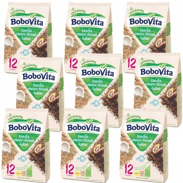 BOBOVITA KASZKA MLECZNO-ZBOŻOWA KAKAO 12+ 230G