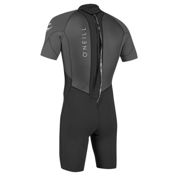 Гидрокостюм ONeill Reactor-2 с молнией сзади 2 мм (S/S), весенний черный/графитовый LT