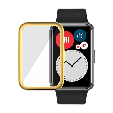 ETUI OCHRONNE DO HUAWEI WATCH FIT ZŁOTE
