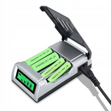 БЫСТРОЕ ЗАРЯДНОЕ УСТРОЙСТВО ДЛЯ АКБ АА И ААА, АВТОМАТИЧЕСКОЕ