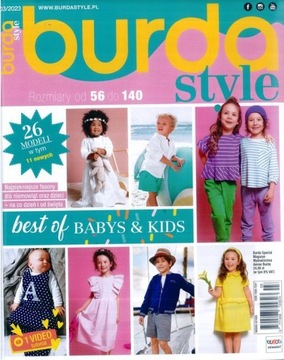 BURDA SPECIAL 3/23 ROZMIARY 56-140