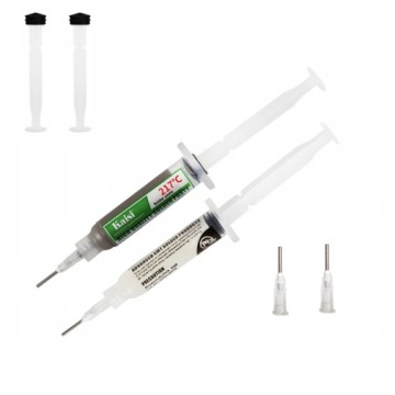 НАБОР ФЛЮСОВ ЖИДКАЯ ОЛОВЯННАЯ ПАСТА 138°C 2X ПОРШНЕВАЯ ИГЛА ФЛЮС 338 ПРИПОЙ