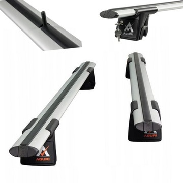 Bagażnik dachowy bazowy belki na relingi Aguri Runner II 120 cm - R1 A/B