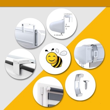 Рулонная штора «День Ночь» на заказ с натяжителем Цвет Светло-серый D20 30x150 см