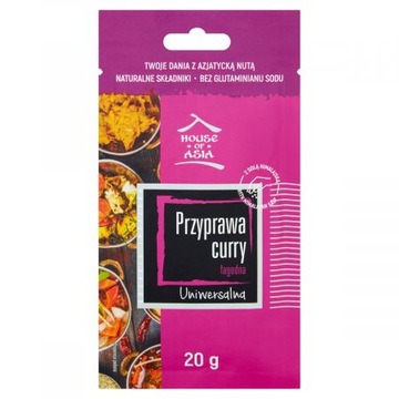 Przyprawa curry łagodne 20g House of Asia