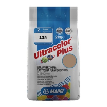 135 ULTRACOLOR SPOINA ZŁOTY PYŁ 2KG MAPEI