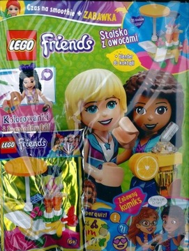 LEGO FRIENDS 4/2022 + STOISKO Z OWOCAMI