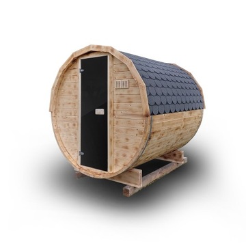 Sauna ogrodowa 2,40m - sauna zewnętrzna,beczka