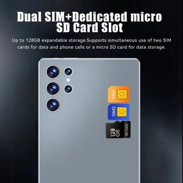 Полноэкранный планшет Galaxy S23 PRO 16G/512G, черный