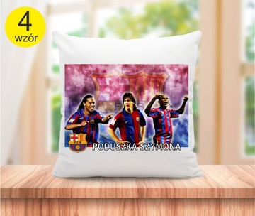 ПОДУШКА FC BARCELONA Микрофибра + НАЗВАНИЕ