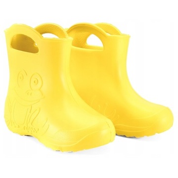 KALOSZE DZIECIĘCE PIANKOWE GUMOWCE 24 25 LEKKIE