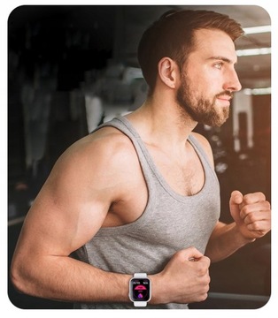 Часы SMARTWATCH SPORT, пульсометр, ШАГОМЕТР