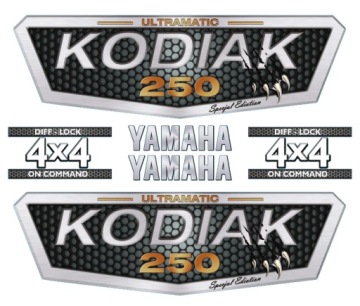 Наклейки YAMAHA KODIAK !!! ВСЕ МОДЕЛИ !!!