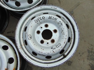 IVECO DAILY IV 35S11 06- FELGA STALOWA 15'' 6J ET68 5x118 61500260569