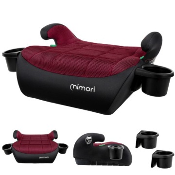 Автокрісло підкладка сидіння MIMORI бордовий R129 125-150 см