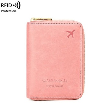 ПОРТАТИВНЫЙ КОШЕЛЕК ДЛЯ ПАСПОРТА С ЗАЩИТОЙ RFID-КАРТЫ