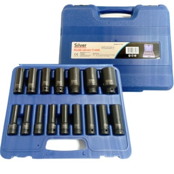 ТОРЦОВЫЕ УДАРНЫЕ ТОРЦЕВЫЕ КЛЮЧИ 1/2 ДЛИННЫЕ ГОЛОВКИ 10-32 мм 16 элементов