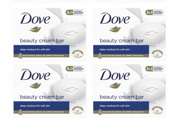 Dove Mydła w Kostce Beauty Cream Bar 4x90g