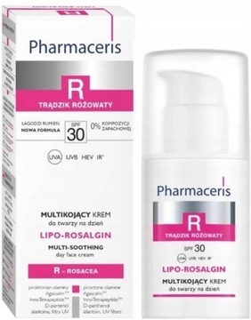 PHARMACERIS R LIPO-ROSALGIN KREM TRĄDZIK RÓŻOWATY