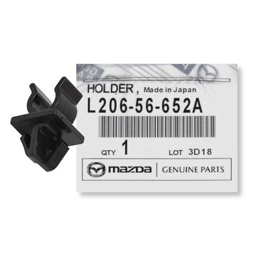Uchwyt mocowanie podpory maski MAZDA 2 3 6 CX-3 CX-5 CX-7 CX-30 L20656652A