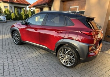 Hyundai Kona I Crossover 1.6 GDi Hybrid 141KM 2019 Hyundai Kona Rej 02.2020 1,6 GDi Hybrid 141KM Klima Navi HUD Kamera Kola l, zdjęcie 9