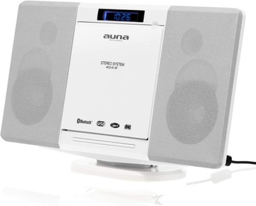 Стереосистема Auna MCD-81-BT Bluetooth CD/MP3/FM/AUX/Будильник/Часы/ЖК-дисплей!