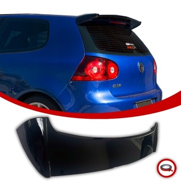 GOLF 5 GTI LOTKA SPOILER DOKŁADKA 2003-2008 CZARNY POŁYSK