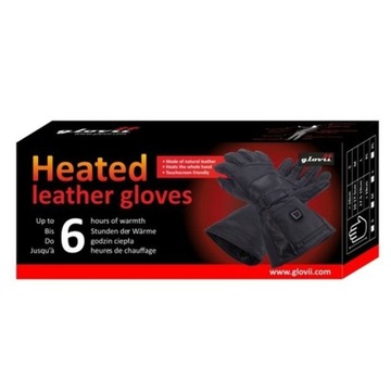 КОЖАНЫЕ ЛЫЖНЫЕ ПЕРЧАТКИ GLOVII XL С ПОДОГРЕВОМ