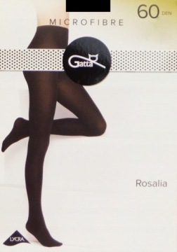 Колготки Gatta ROSALIA 60den из микрофибры графит 5