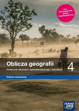 Oblicza geografii 4 LO PODRĘCZNIK zakres rozszerzony Nowa Era