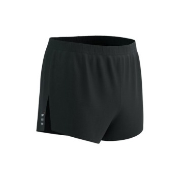 COMPRESSPORT Мужские шорты для бега RACING SPLIT SHORT черные M