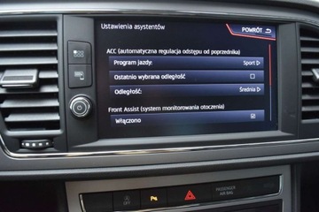 Seat Leon III ST Facelifting 1.5 EcoTSI 130KM 2020 Seat Leon SalonPL ST TSI 130KM Xcellence Pakiet Zimowy ACC LED Comfort Dea, zdjęcie 21