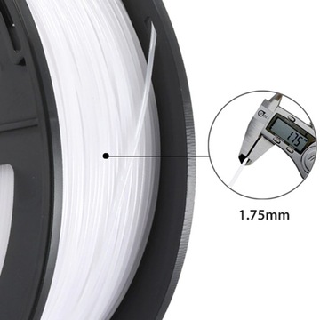 НИТЬ ДЛЯ ШАРИКОВОЙ РУЧКИ PF PLA БЕЛЫЙ ПРИНТЕР 68 м 3D РУЧКА 1,75 мм