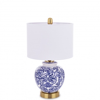 Stylizowana LAMPA stołowa ceramiczna 59025